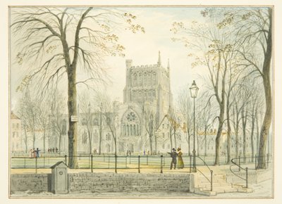Cathédrale de Bristol et College Green - Thomas Leeson the Elder Rowbotham