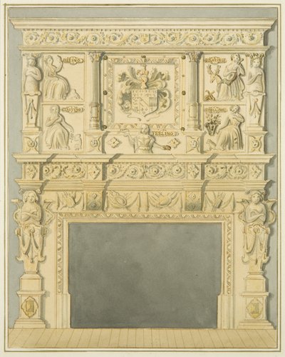Cheminée - Thomas Leeson the Elder Rowbotham