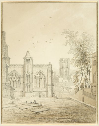 Extrémité est de St Mary Redcliffe, montrant l