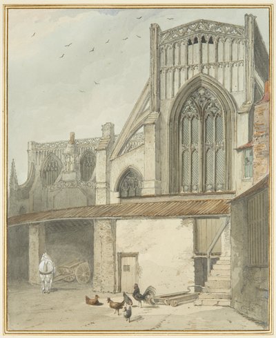 Extrémité du transept nord de St Mary Redcliffe - Thomas Leeson the Elder Rowbotham