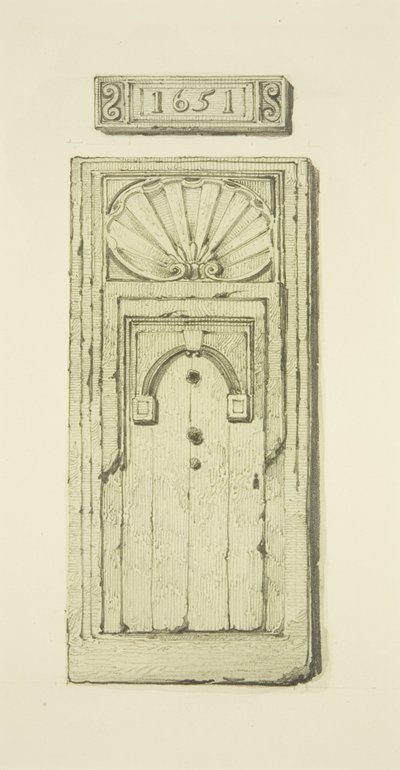 Moitié du grand portail de 