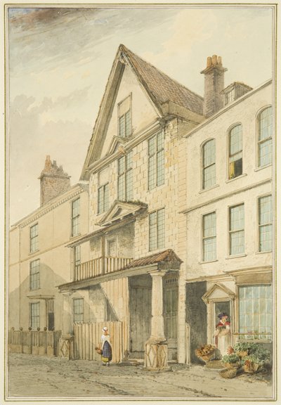 Maison au coin de Broad Plain et Goat Alley - Thomas Leeson the Elder Rowbotham
