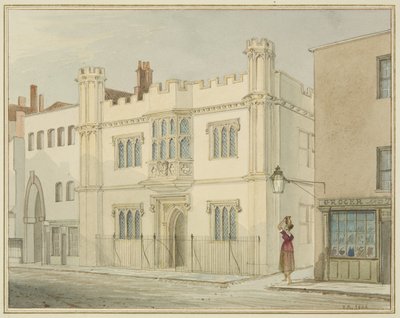 Nouvelle façade des maisons de retraite de White - Thomas Leeson the Elder Rowbotham