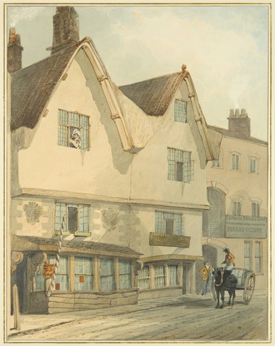 Vieille maison dans Thomas Street - Thomas Leeson the Elder Rowbotham