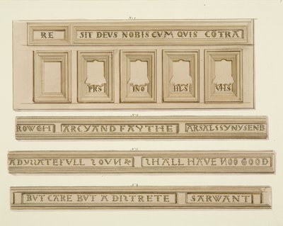 Panneaux et inscriptions du 46 Baldwin Street - Thomas Leeson the Elder Rowbotham