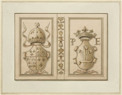 Armoiries royales du 46 Baldwin Street - Thomas Leeson the Elder Rowbotham