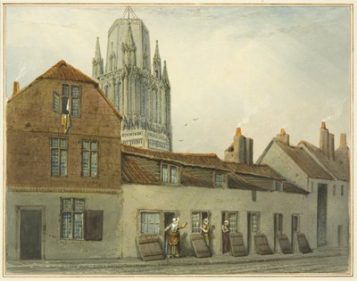 Le côté sud de Pile Street - Thomas Leeson the Elder Rowbotham