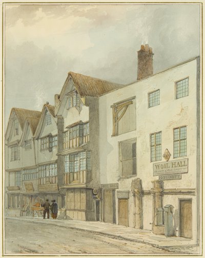 Wool Hall dans Thomas Street - Thomas Leeson the Elder Rowbotham