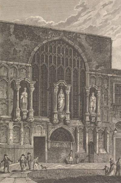 Vue de la chapelle de Sainte-Madeleine, Guildhall - Thomas Lord Busby