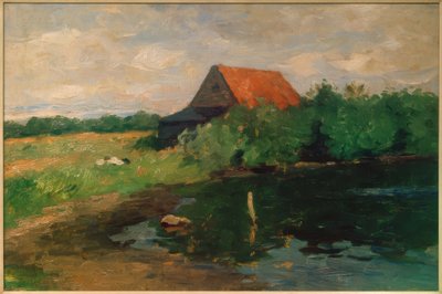Maison au toit rouge - Thomas Ludwig Herbst