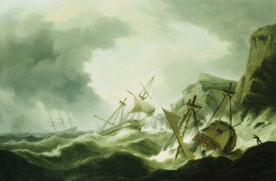 Un naufrage - Thomas Luny