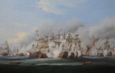 Bataille de Trafalgar - Thomas Luny