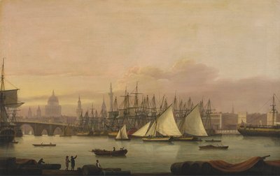 Le port de Londres - Thomas Luny