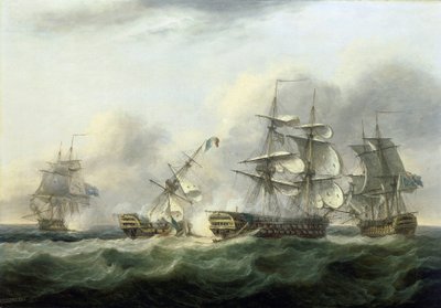 La capture du navire français 