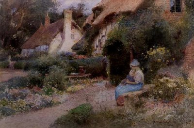 À la porte du cottage - Thomas Mackay