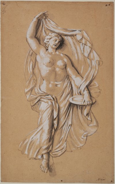 Jeune fille volante avec Patta - Thomas Major