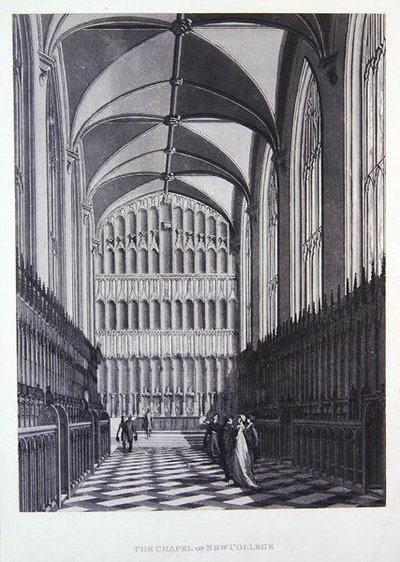 Chapelle du New College - Thomas Malton Jnr.