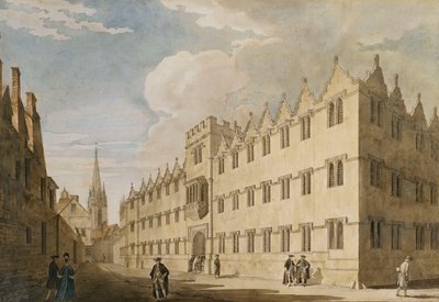 Oriel College, Oxford, avec l