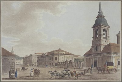 Avenue Liteyny à Saint-Pétersbourg, 1790 - Thomas Malton the Elder