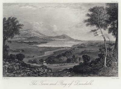 La Ville et la Baie de Dundalk - Thomas Mann (after) Baynes