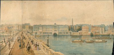 Panorama de la Tamise, côté nord, en 13 parties - Thomas Mann Baynes