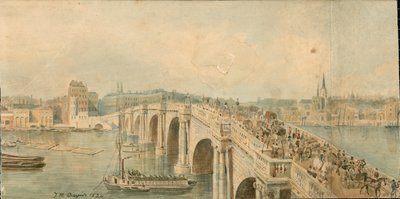 Panorama de la Tamise, côté nord, en 13 parties - Thomas Mann Baynes