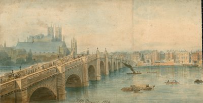 Panorama de la Tamise, côté nord, en 13 parties - Thomas Mann Baynes