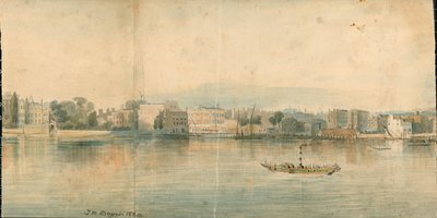 Panorama de la Tamise, côté nord, en 13 parties - Thomas Mann Baynes