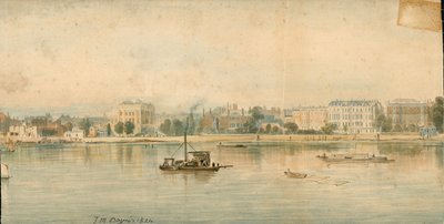 Panorama de la Tamise, côté nord, en 13 parties - Thomas Mann Baynes
