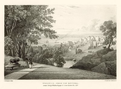 Woolwich depuis la Rotonde, Londres - Thomas Mann Baynes