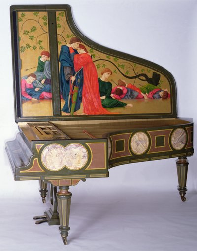 Piano à queue de concert par Sébastien Erard, vers 1850 - Thomas Matthews Rooke