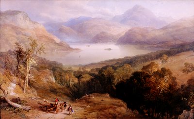 Ullswater, vers 1842 - Thomas Miles II Richardson