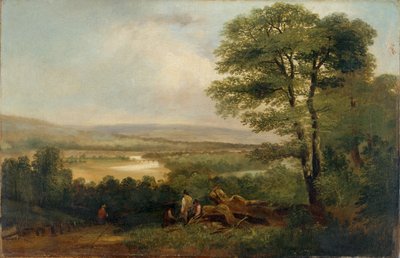 Paysage : vue du Northumberland - Thomas Miles Richardson