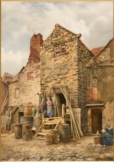 Old Sparrow Hall, Cullercoats - Thomas Miles Richardson