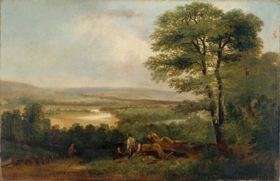 Paysage : Vue du Northumberland, 1804-1848 - Thomas Miles Richardson I