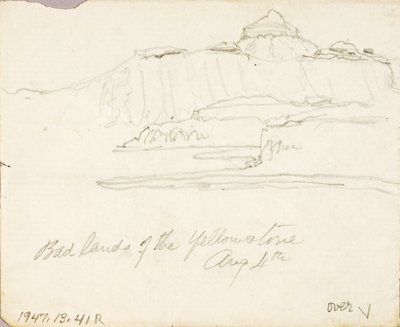 Bad Lands of the Yellowstone (en anglais) - Thomas Moran