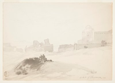 Cuisson de la poterie à Laguna, Nouveau-Mexique - Thomas Moran