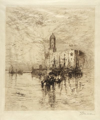 Château de San Juan de Vlua, Vera Cruz - Thomas Moran