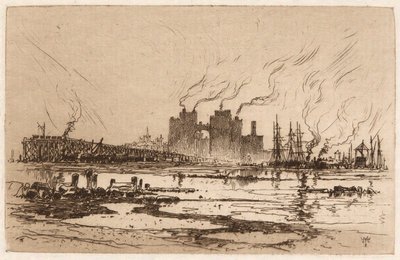 Communipaw, N.J. - Thomas Moran