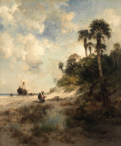 Île de Fort George, Floride, 1878 - Thomas Moran