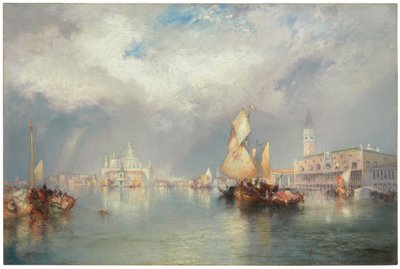 Grand Canal, Venise, 1905 - Thomas Moran