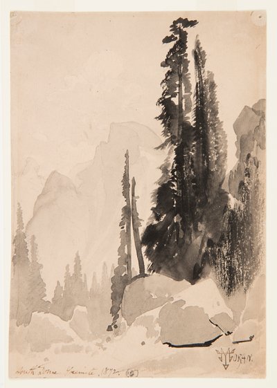 Half Dome, Yosemite - Thomas Moran
