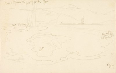 Bassin de geyser inférieur - Thomas Moran