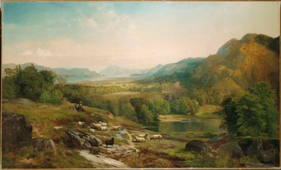 Gardant le troupeau - Thomas Moran
