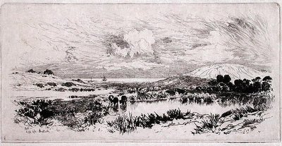 Étangs de Montauk, Long Island - Thomas Moran