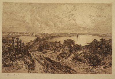 Matin, Hook Pond, East Hampton - Thomas Moran