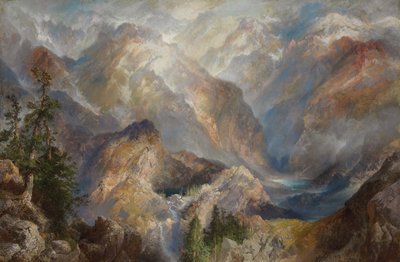 Matin dans les Sierras, Nevada, 1910 - Thomas Moran