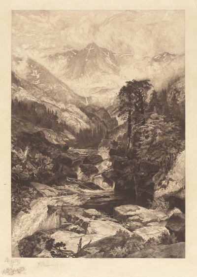 Montagne de la Sainte-Croix, Colorado - Thomas Moran