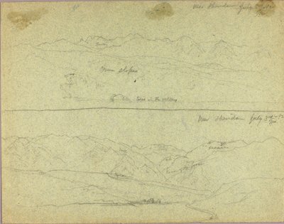 Près de Sheridan, le 3 juillet 1892 - Thomas Moran