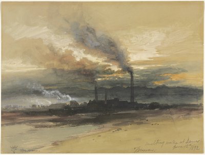 Fonderies à Denver - Thomas Moran